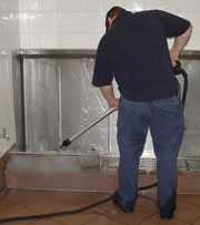 Hospitality steam cleaning